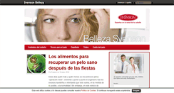 Desktop Screenshot of belleza-svenson.es